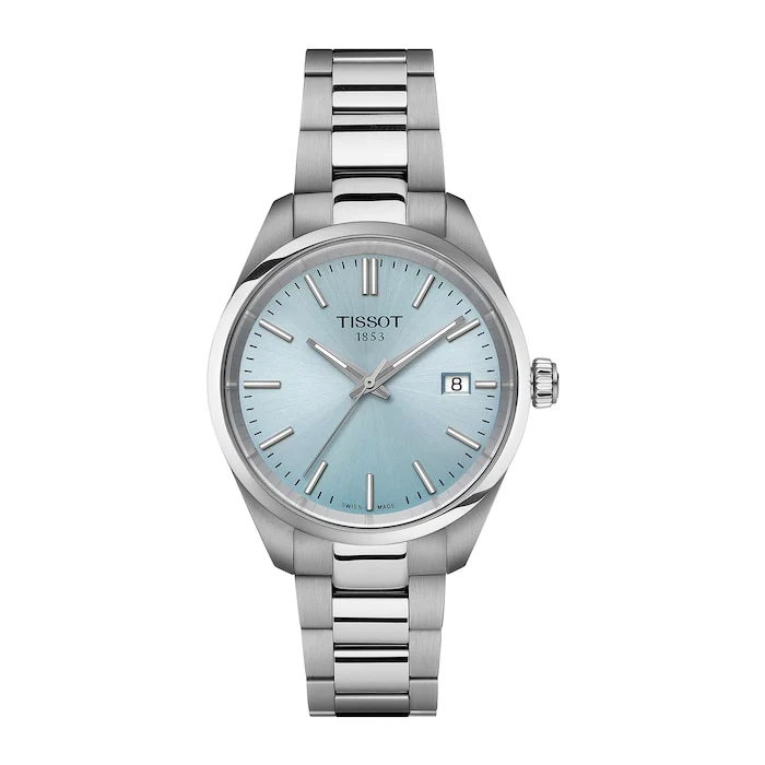 Tissot PR 100 34mm Ladies Watch Luxury Watch Swiss Made High Precision Movement Sapphire Crystal T1502101135100