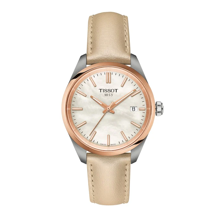 Tissot PR 100 34mm Ladies Watch Luxury Watch Swiss Made High Precision Movement Sapphire Crystal T1502102611100