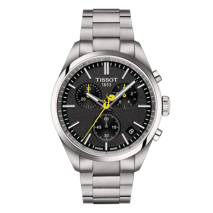 Tissot PR 100 Tour De France 40mm Mens Luxury Watch Grey T1504171105100