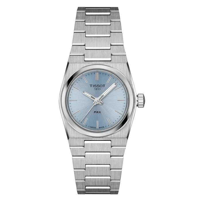 Tissot PRX 25mm Ladies Watch Blue Luxury Watch Swiss Made High Precision Movement Sapphire Crystal T1370101135100
