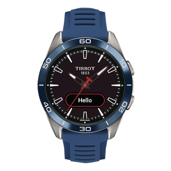 Tissot Sport 43mm Men’s Watch with Black Material Dial, Titanium Case, 50m Water Resistant / T1534204705101