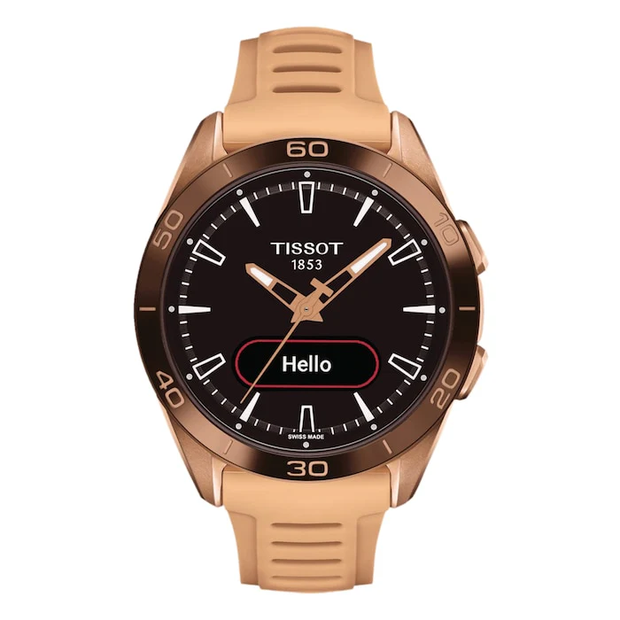 Tissot T-Touch Connect Sport 44mm Unisex Watch Black With Silicone Strap Luxury Watch  T1534204705105