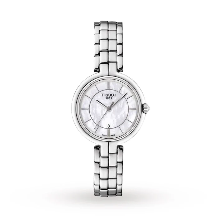Tissot T-Trend Flamingo 26mm Ladies Watch Luxury Watch Swiss Made High Precision Movement T0942101111100