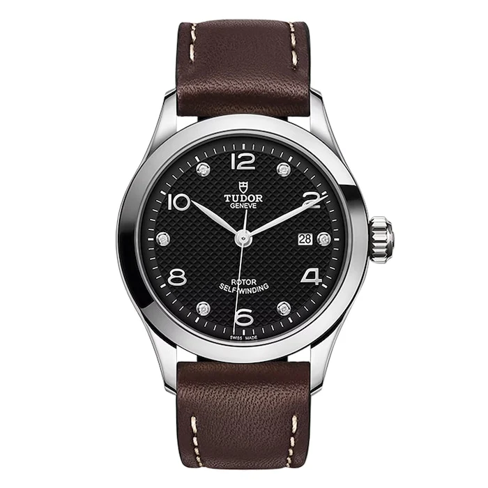Tudor 1926 28mm Ladies Watch Steel Case Black Dial Luxury Watch Swiss Made High Precision Movement M91350-0009
