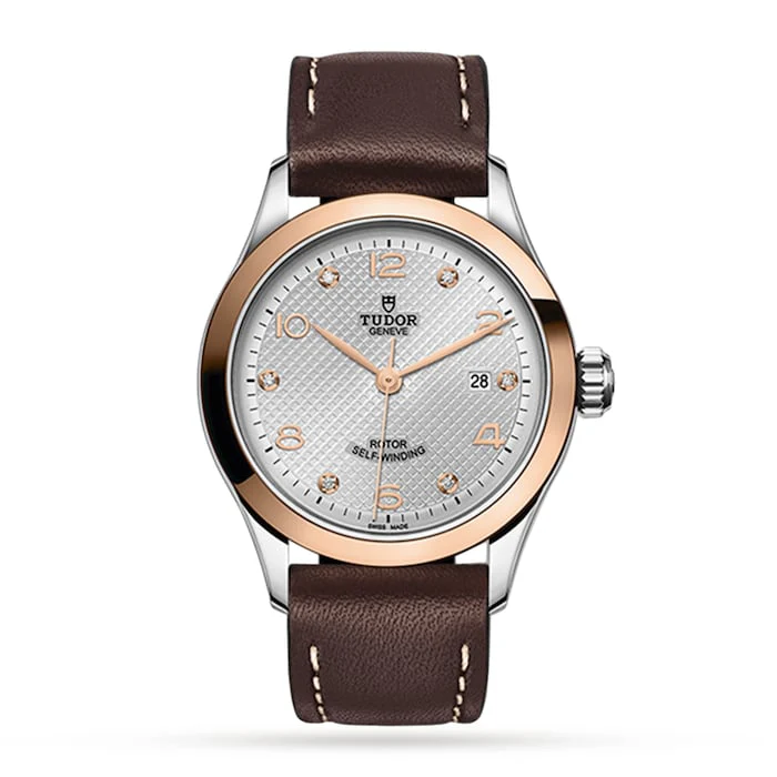 Tudor Automatic 28mm Men’s Watch with Silver Material Dial, Stainless Steel Case, 100m Water Resistant / M91351-0006