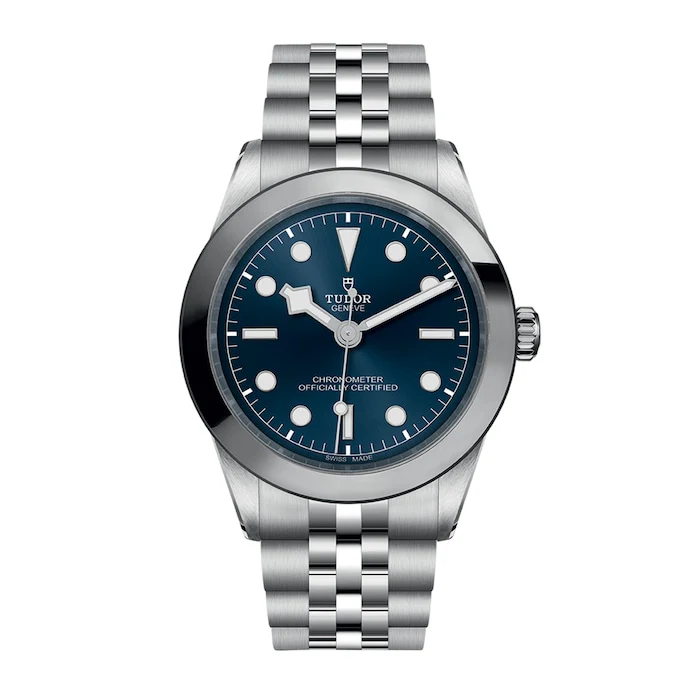 Tudor Automatic 39mm Men’s Watch with Blue Material Dial, Stainless Steel Case & Bracelet, 100m Water Resistant / M79660-0002