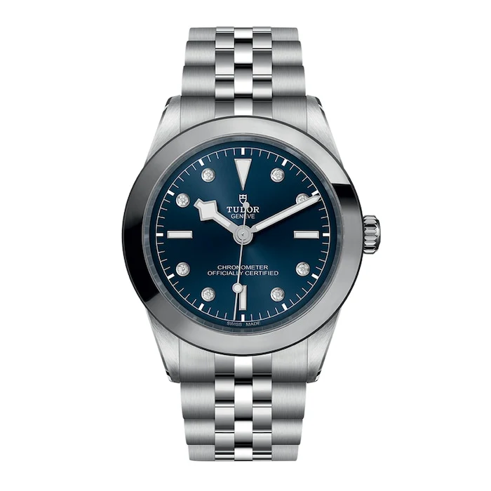 Tudor Automatic 39mm Men’s Watch with Blue Material Dial, Stainless Steel Case & Bracelet, 100m Water Resistant / M79660-0005