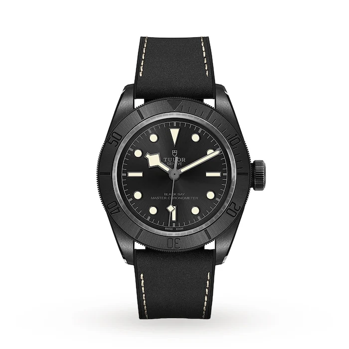 Tudor Automatic 41mm Men’s Watch with Black Material Dial, Ceramic Case, 200m Water Resistant / M79210CNU-0001