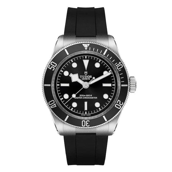 Tudor Black Bay 41mm steel case black rubber strap Luxury Watch Luxury Watch Swiss Made Highâ Precision Movement Sapphire Crystal Stainless Steel Case M7941A1A0NU-0002
