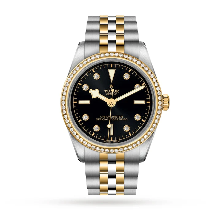 Tudor Black Bay One 36 S&G 36mm Steel Case Steel And Yellow Gold Bracelet Luxury Watch M79653-0005