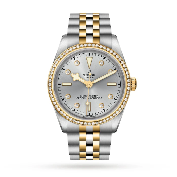 Tudor Black Bay One 36 S&G 36mm Steel Case Steel And Yellow Gold Bracelet Luxury Watch M79653-0006