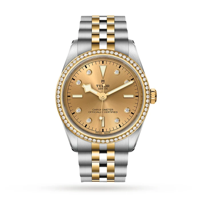 Tudor Black Bay One 36 S&G 36mm Steel Case Steel And Yellow Gold Bracelet Luxury Watch M79653-0007