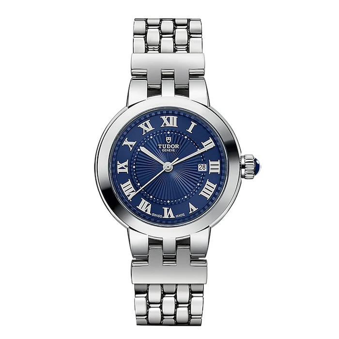Tudor Clair de Rose 30mm steel case blue dial Luxury Watch Luxury Watch Swiss Made High Precision Movement M35500-0009