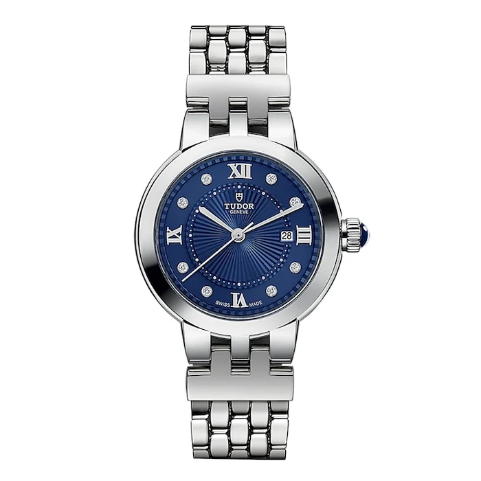 Tudor Clair de Rose 30mm steel case diamond-set dial Luxury Watch Luxury Watch Swiss Made M35500-0010