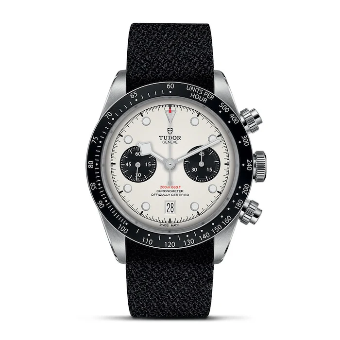 Tudor Heritage Automatic 41mm Men’s Watch with Opaline Material Dial, Stainless Steel Case, 200m Water Resistant / M79360N-0008
