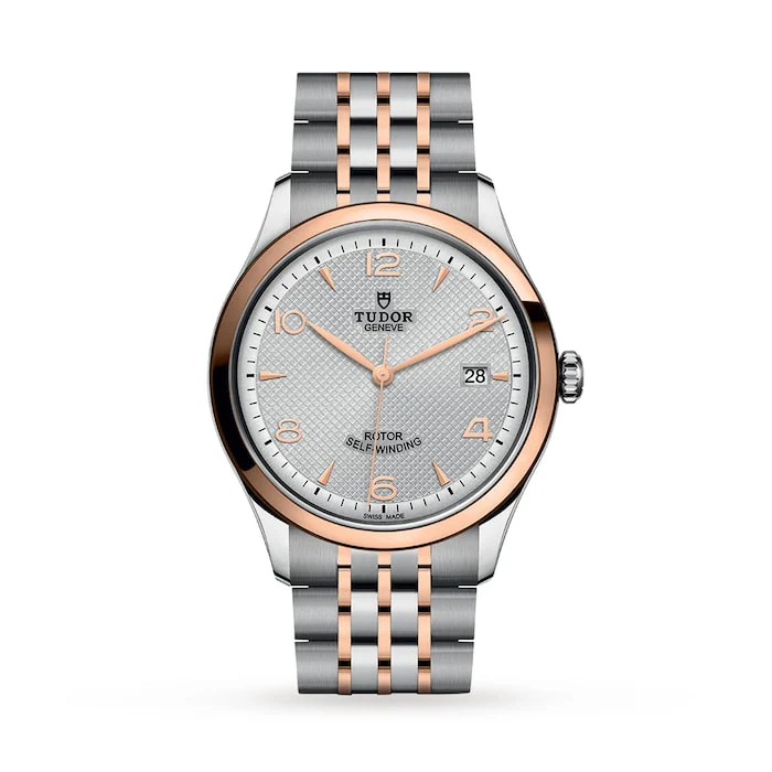 Tudor Mechanical 39mm Men’s Watch with Silver Material Dial, Stainless Steel Case & Bracelet, 100m Water Resistant / M91551-0001