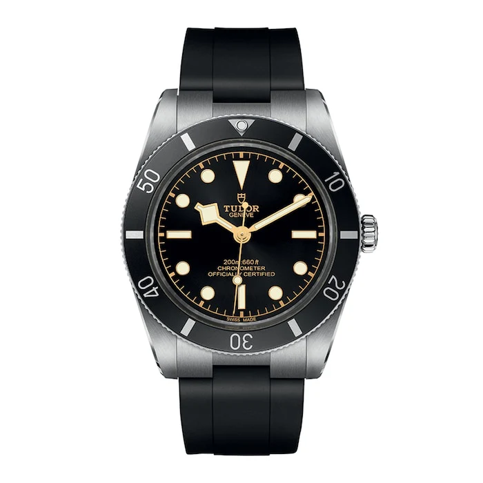 Tudor Sport Automatic 37mm Men’s Watch with Black Material Dial, Stainless Steel Case, 200m Water Resistant / M79000N-0002