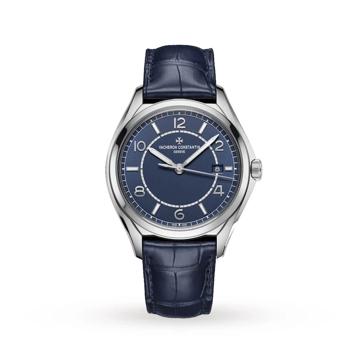 Vacheron Constantin Automatic 40mm Men’s Watch with Blue Material Dial, Stainless Steel Case, 30m Water Resistant / 4600E/000A-B487