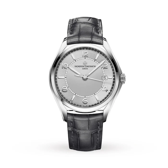 Vacheron Constantin Automatic 40mm Men’s Watch with Silver Material Dial, Stainless Steel Case, 30m Water Resistant / 4600E/000A-B442