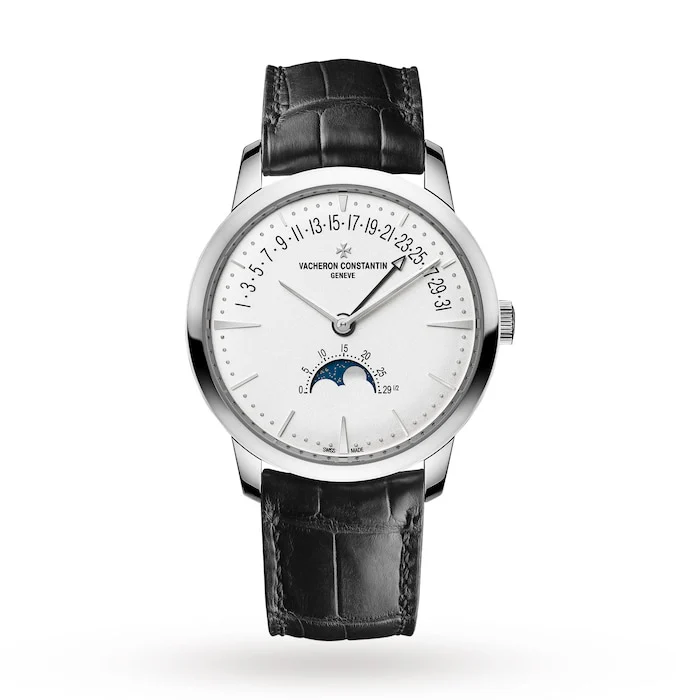 Vacheron Constantin Heritage Automatic Men’s Watch with Silver Material Dial, Gold Case, 30m Water Resistant / 4010U/000G-B330