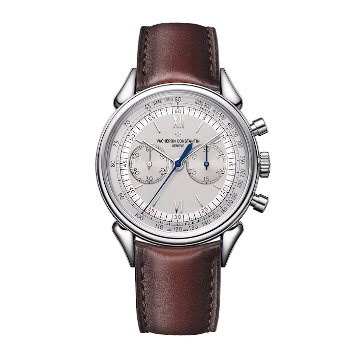 Vacheron Constantin Heritage Men’s Watch with Silver Material Dial, Stainless Steel Case, 30m Water Resistant / 5000H/000A-B582