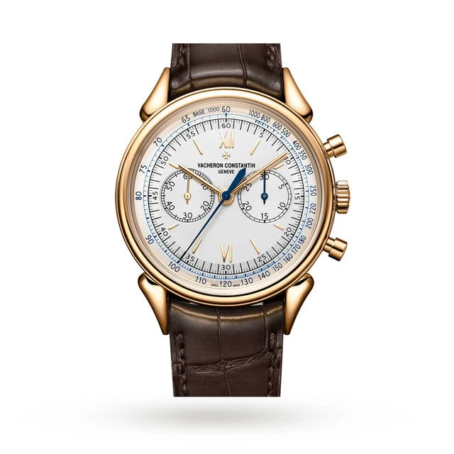 Vacheron Constantin Manual Wind Men’s Watch with White Material Dial, Gold Case, 30m Water Resistant / 5000H/000R-B059