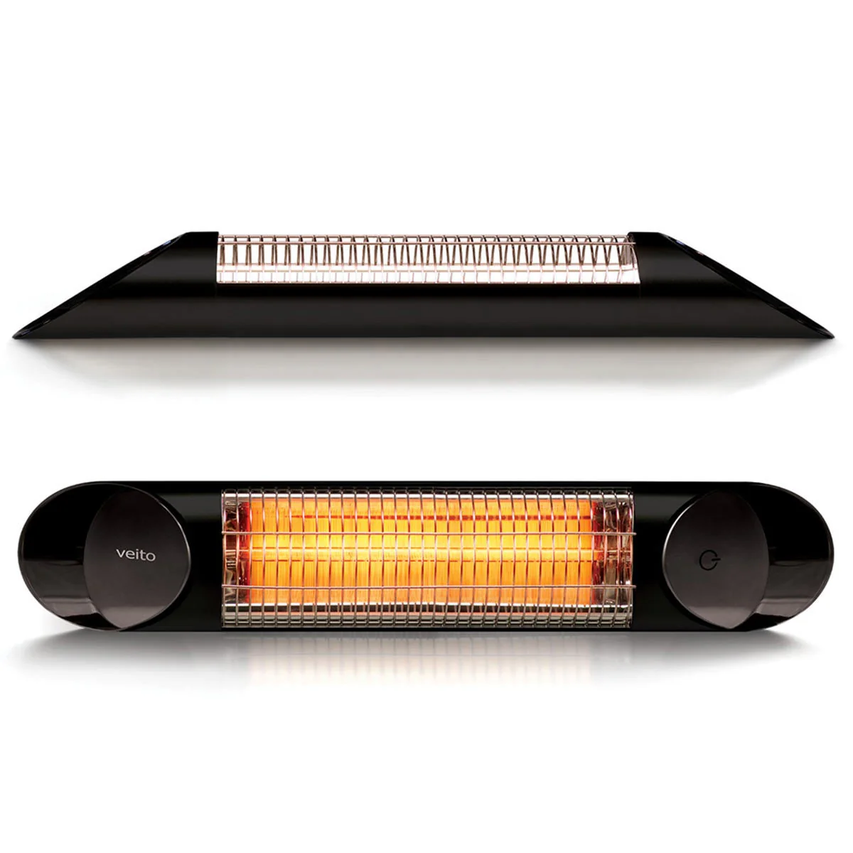 Veito Blade Mini Indoor And Outdoor Carbon Infrared Heater - Black - Image 3