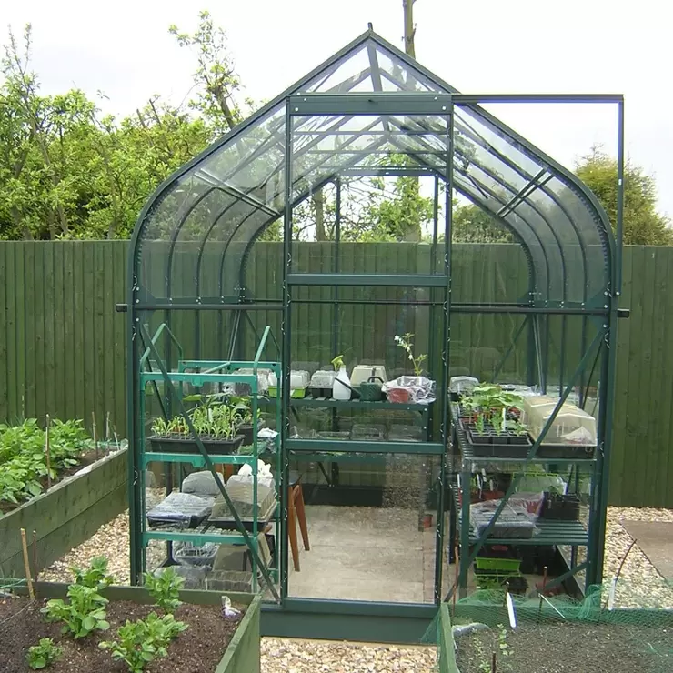 Vitavia Washington 5000 6ft 2" x 8ft 2" (1.9 x 2.6 m) Greenhouse Package - Image 3