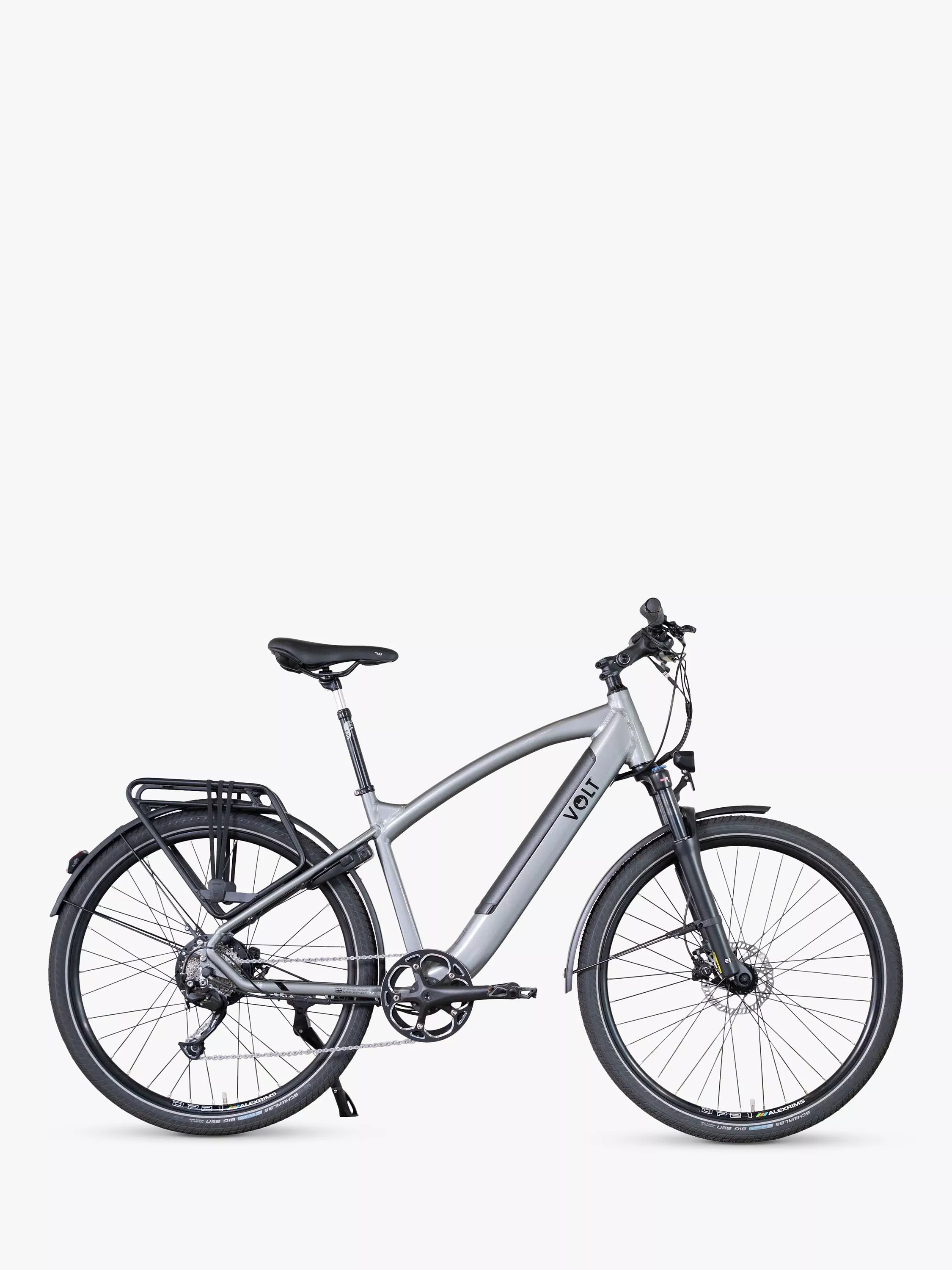 Volt Pulse Hybrid e-Bike, Light Grey, 18" Frame