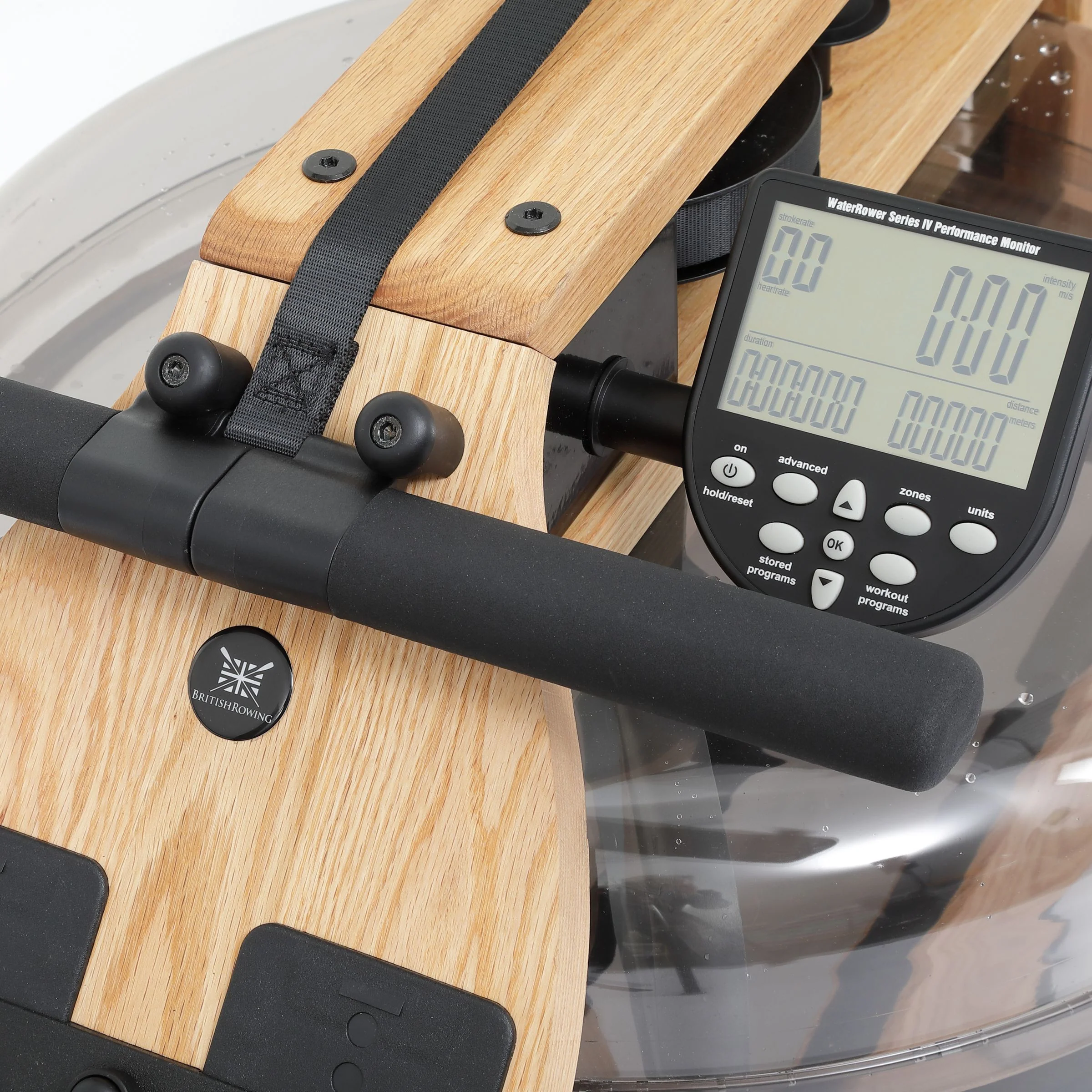 WaterRower British Rowing Edition with S4 Performance Monitor, Oak - Image 4