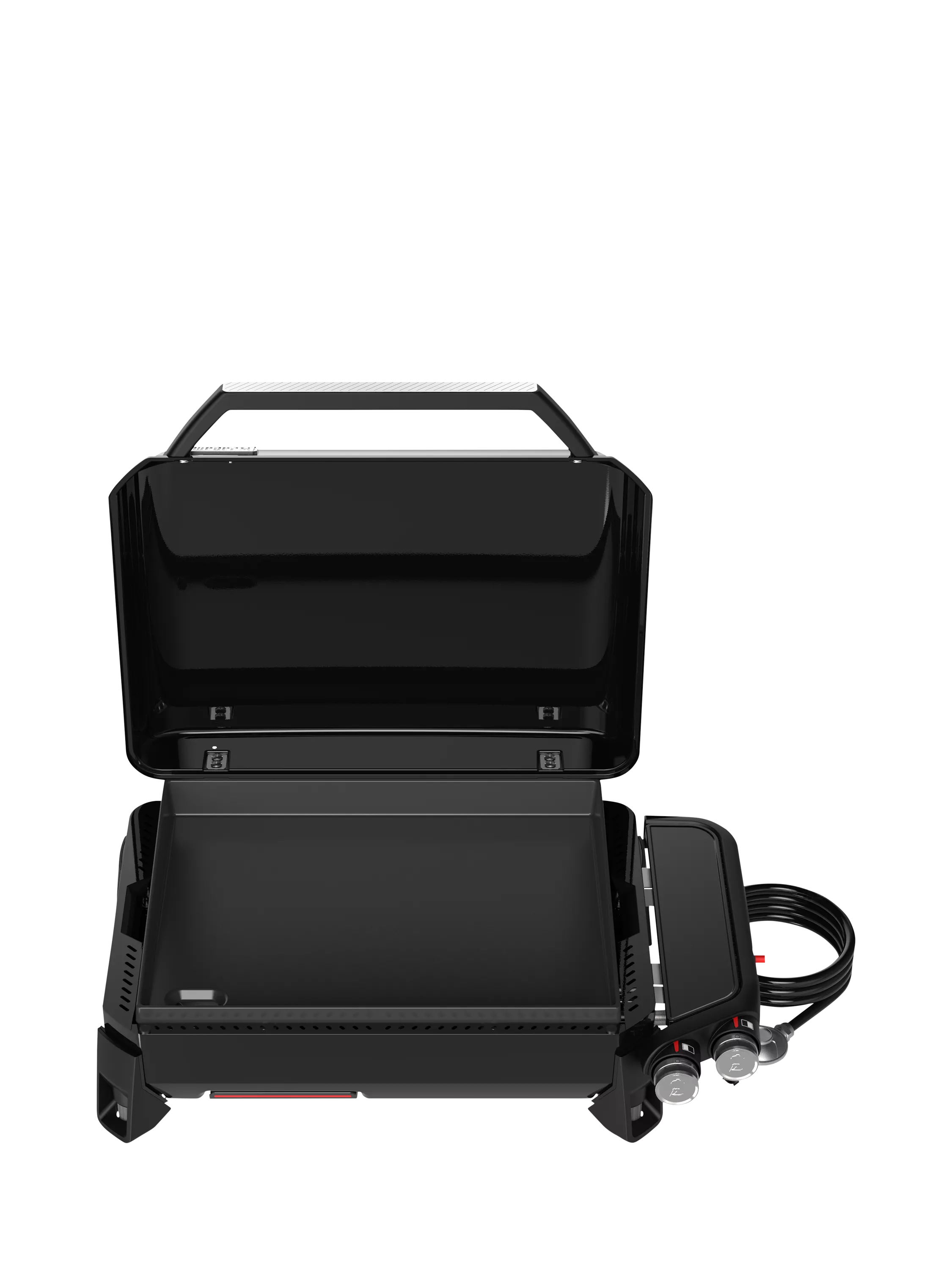 Weber Premium Griddle Portable Tabletop 2-Burner Gas BBQ, 56cm - Image 4