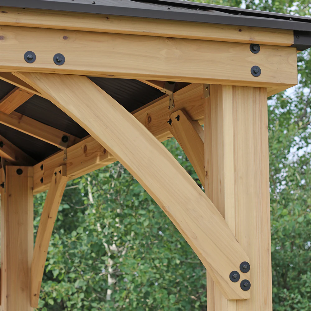 Yardistry Meridian Gazebo 10ft x 10ft (3m x 3m) Yardistry - Image 5