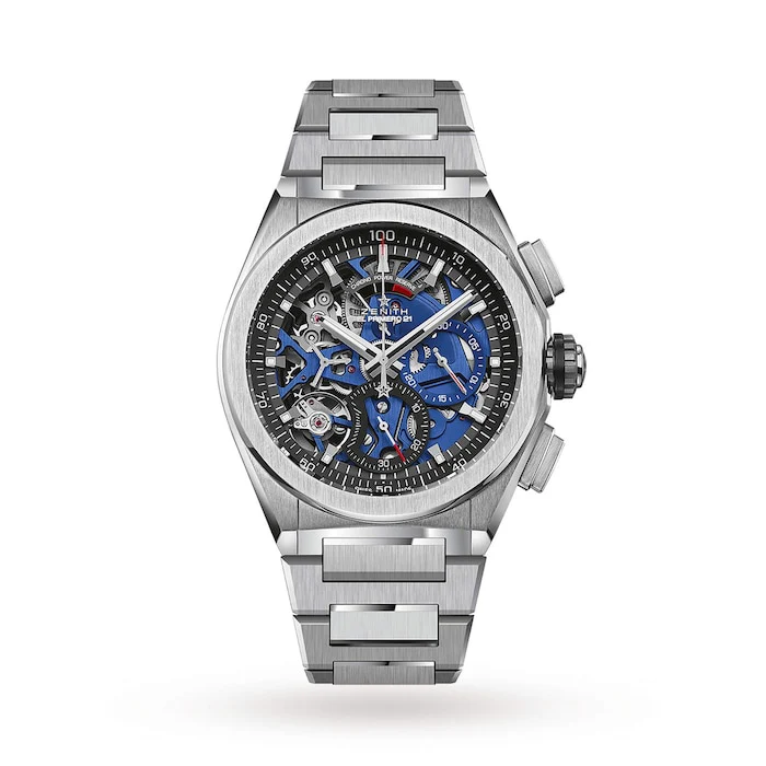 Zenith Defy El Primero 21 Luxury Watch Luxury Watch Swiss Made Highâ Precision Movement Sapphire Crystal Stainless Steel Case Water Resistant 95.9002.9004/78.M9000
