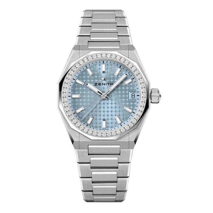 Zenith Defy Skyline Automatic 36mm Unisex Watch Blue Luxury Watch Swiss Made Automatic Movement 16.9400.670/15.I001